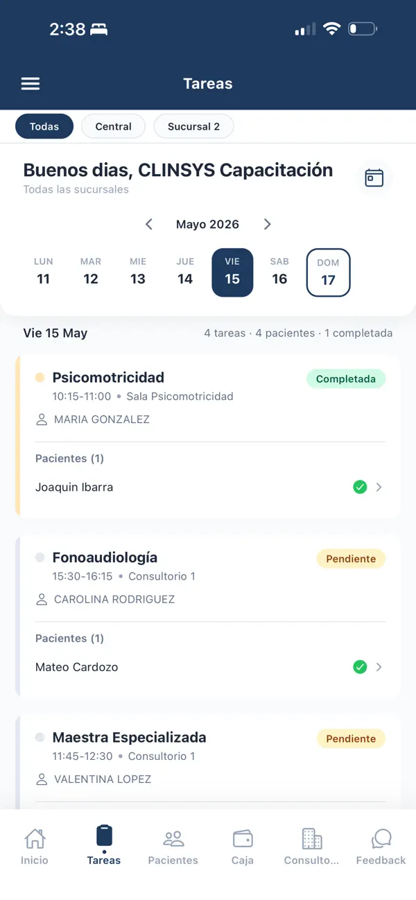 Screenshot #3 pour CLINSYS