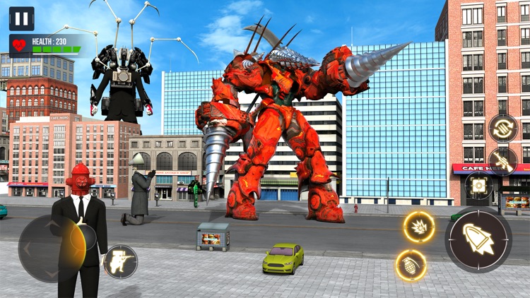 Toilet Rope Monster Game 3D