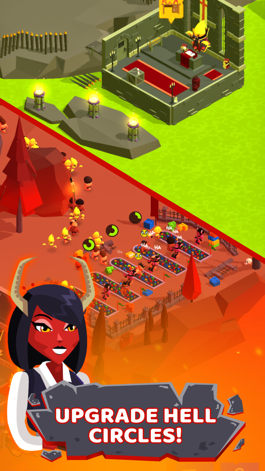 #3. Hell: Idle Evil Tycoon (iOS) 来自: Wojciech Grzesik