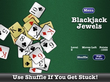 Blackjack Jewels™ iPad screenshot