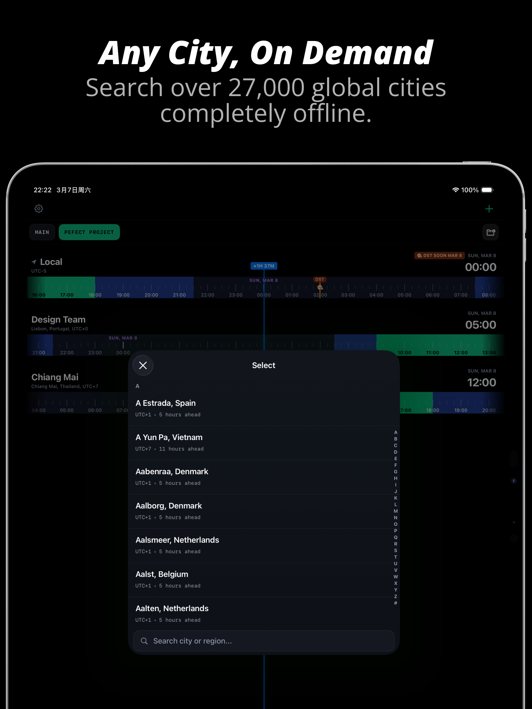 Nowhere - Time Zone Converter screenshot 12