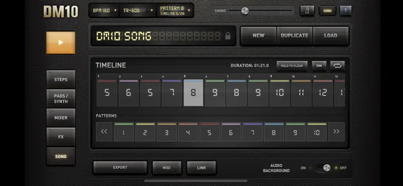 DM10 - Drum & Synth Machine screenshot 8 of 10