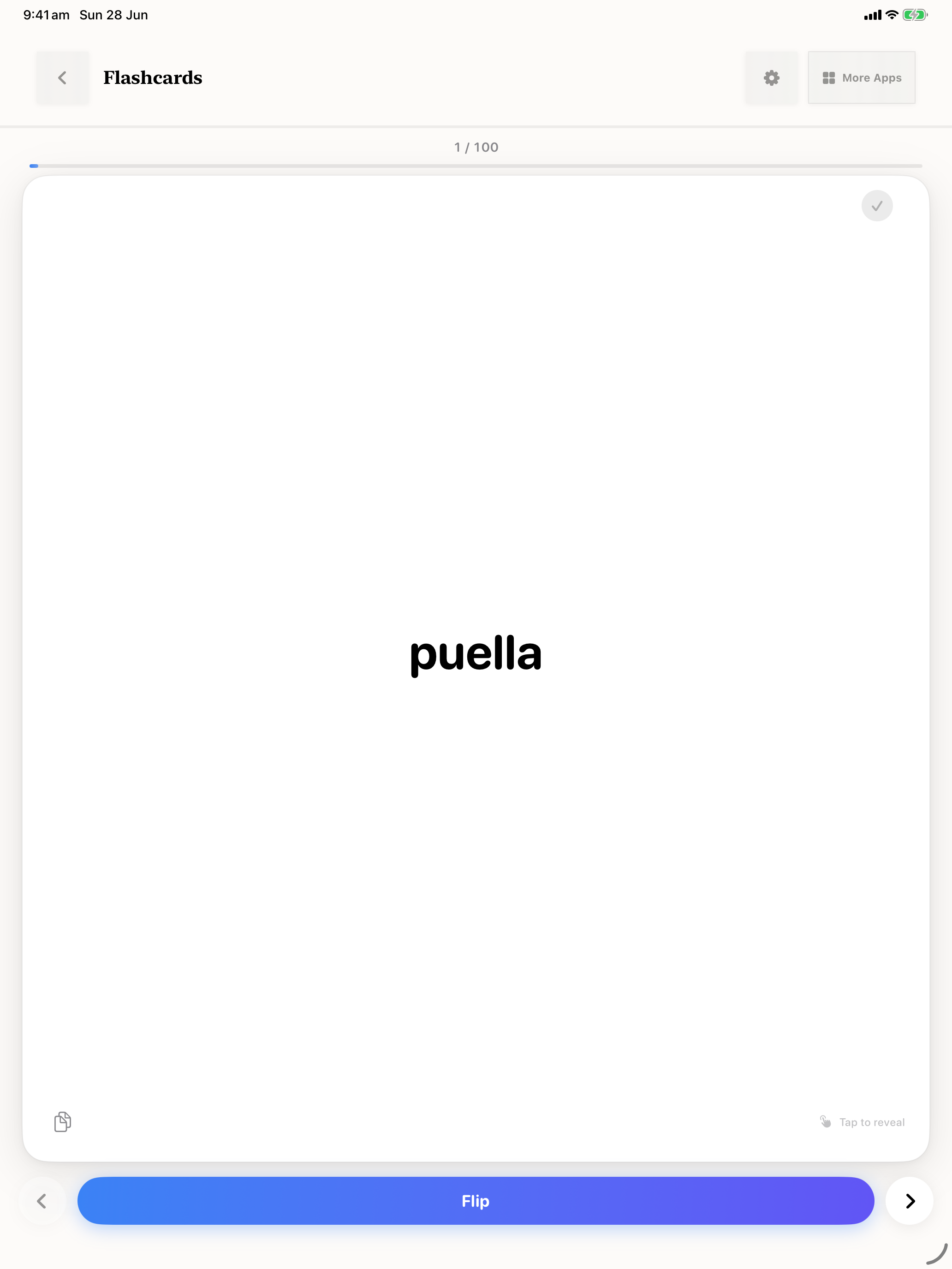 Latin Flashcards: Latina screenshot 8