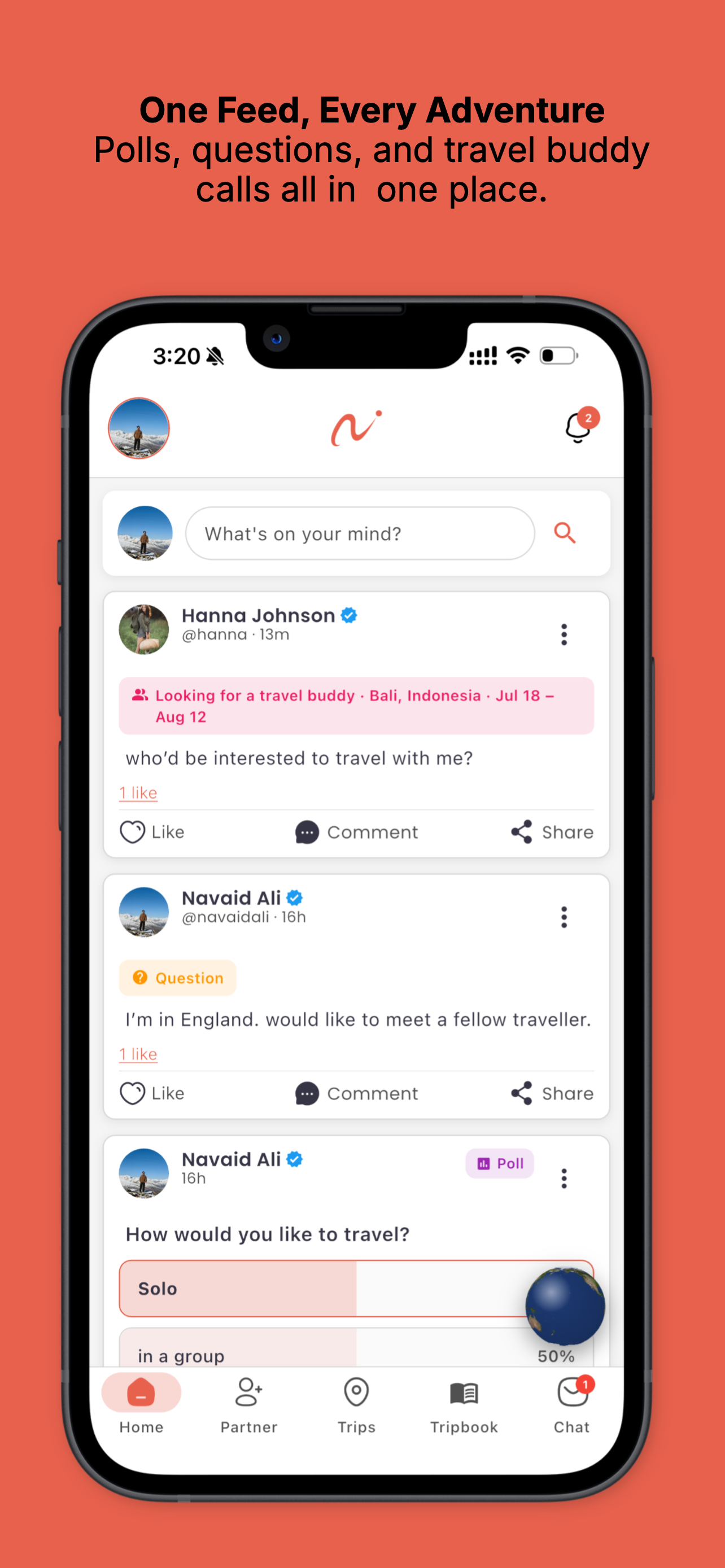 Nomadro - Find Travellers screenshot 2