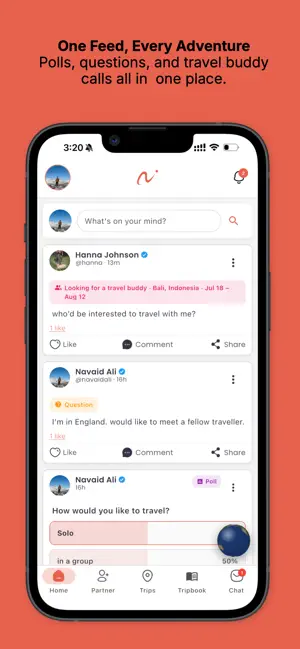 Nomadro - Find Travellers screenshot 2