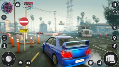Gangster Crime City Game Screenshot