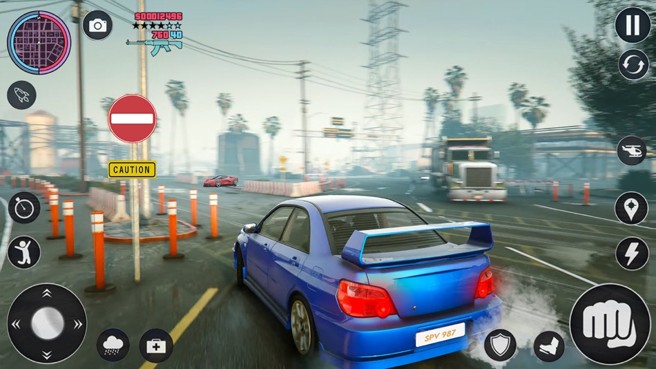 #2. Gangster Crime City Game (iOS) By: Muhammad Sajawal