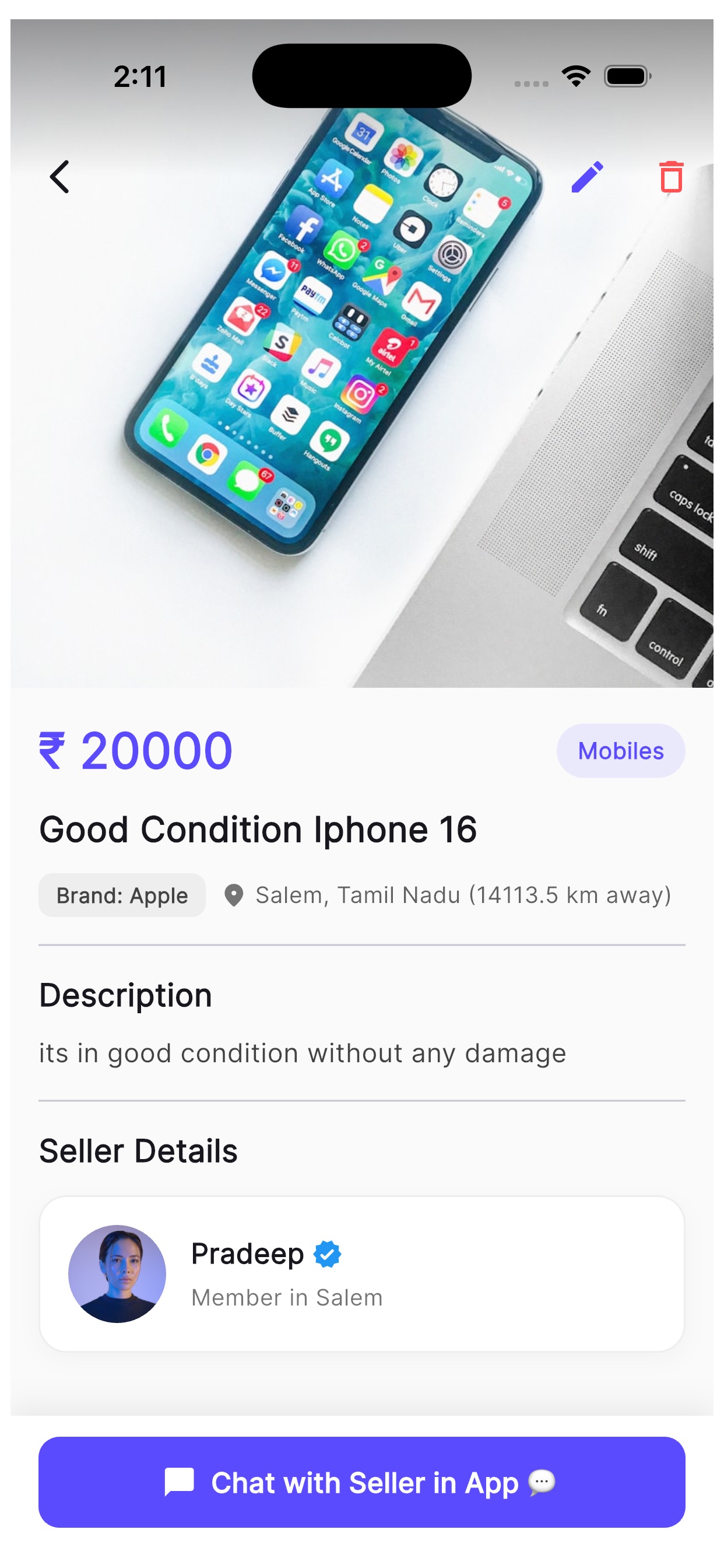Screenshot 2 of Knockzy: Buy & Sell Locally