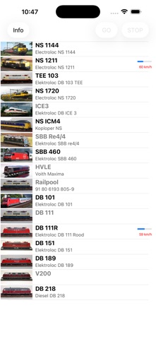 iTrain 6 remote Screenshot 1 of 2