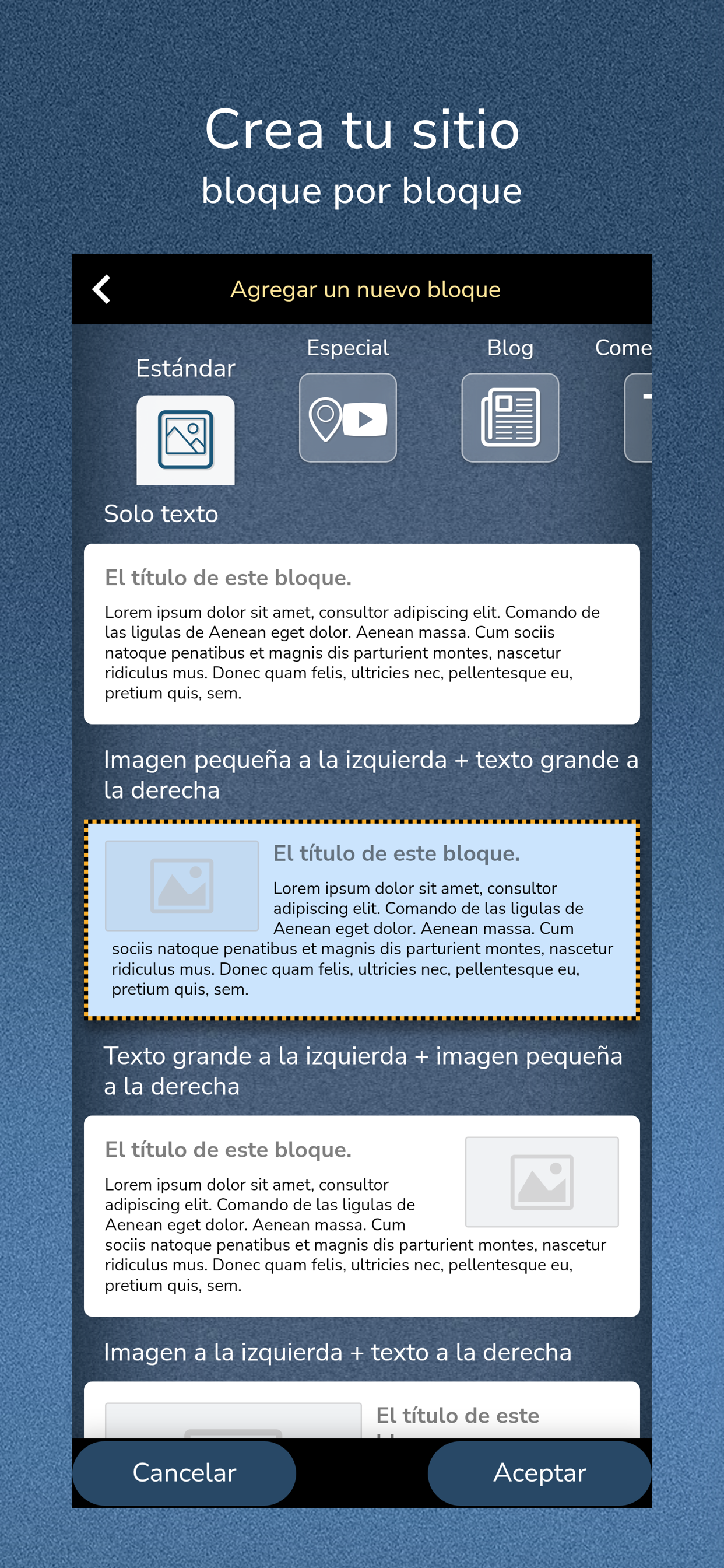SimDif - Crear tu pagina web