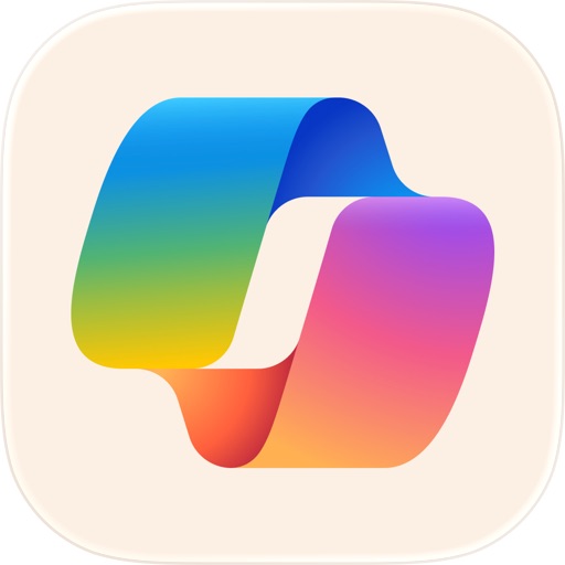 Microsoft Copilot 应用图标，美国 App Store 搜索结果