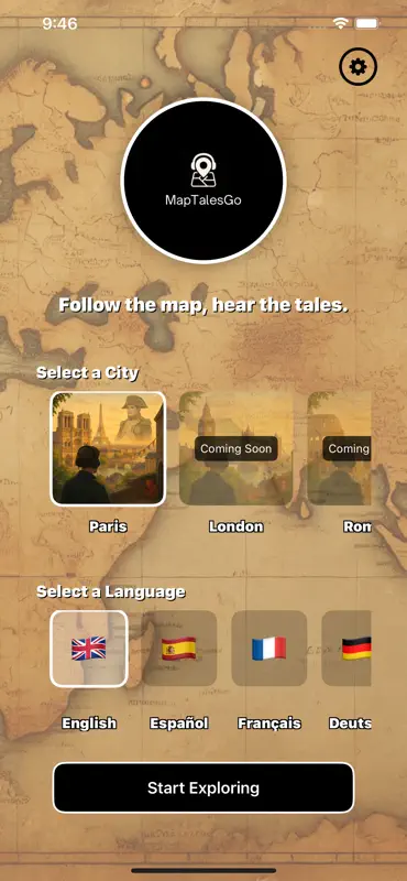 Map Tales Go: Audio Maps screenshot 1 of 8