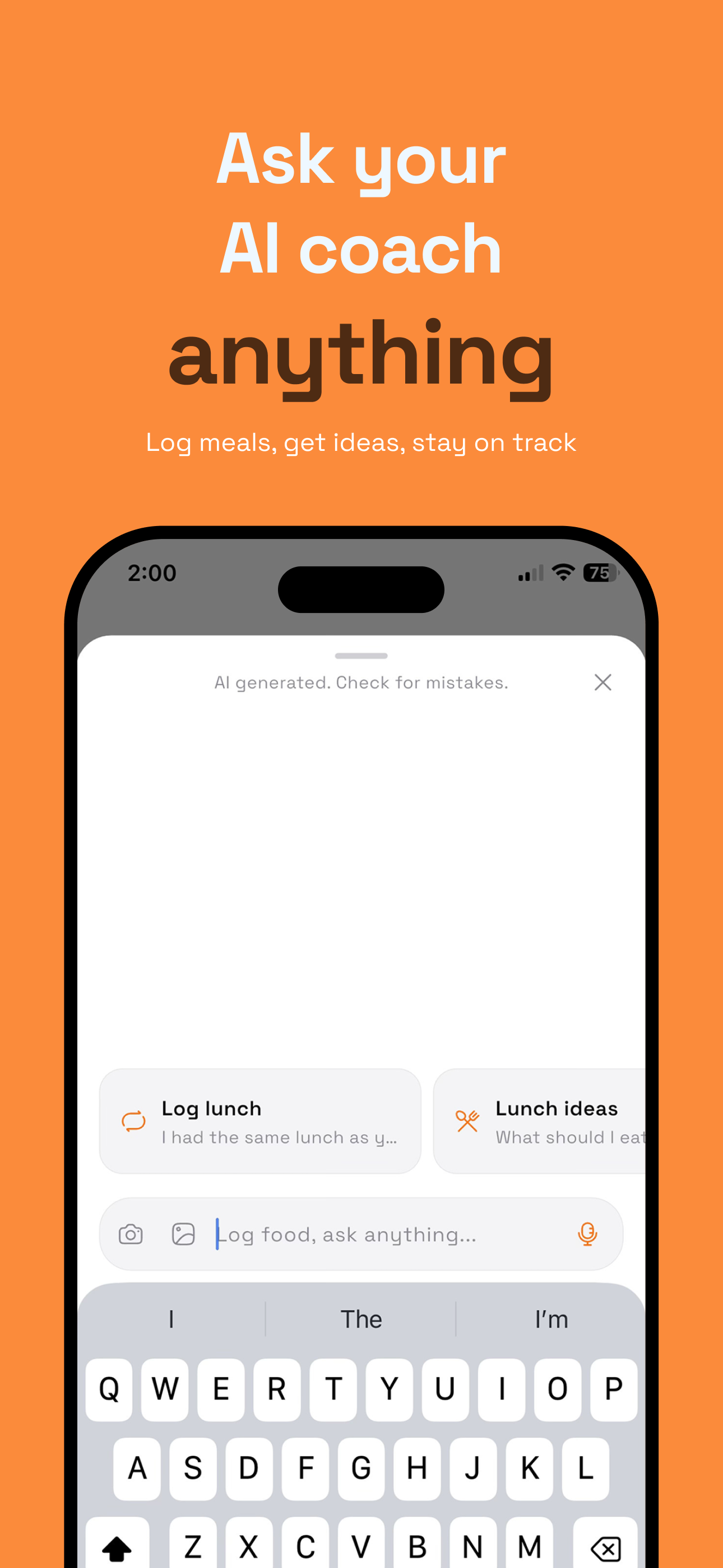 Trackless: AI Macro Tracker