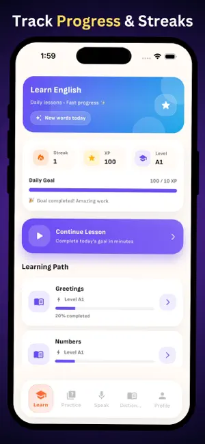Learn English Pro: Speak Daily screenshot 2