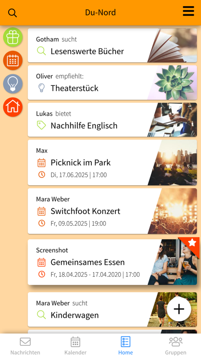 Du-Nord app screenshot