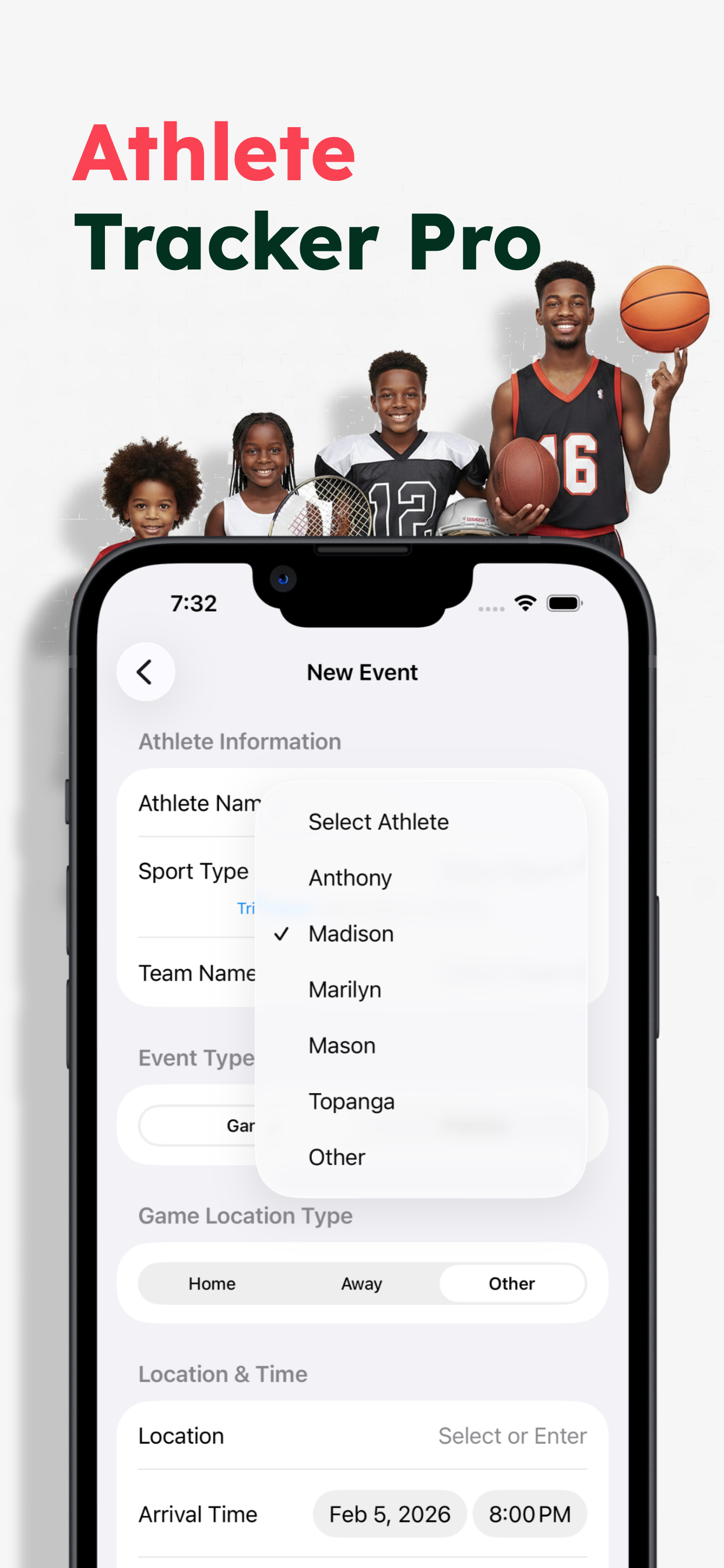 Game Time – Sports Calendar
