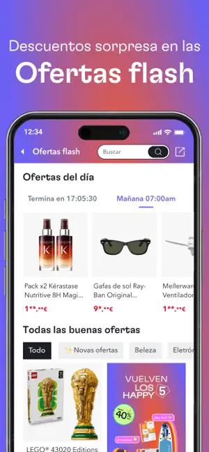 Miravia: App de compras online iPhone screenshot 2