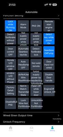 Car BLE Key iPhone screenshot