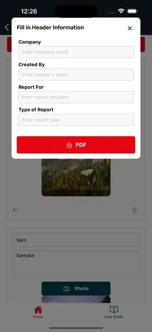 PDF Report Maker screenshot 3