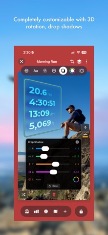 Run Story screenshot