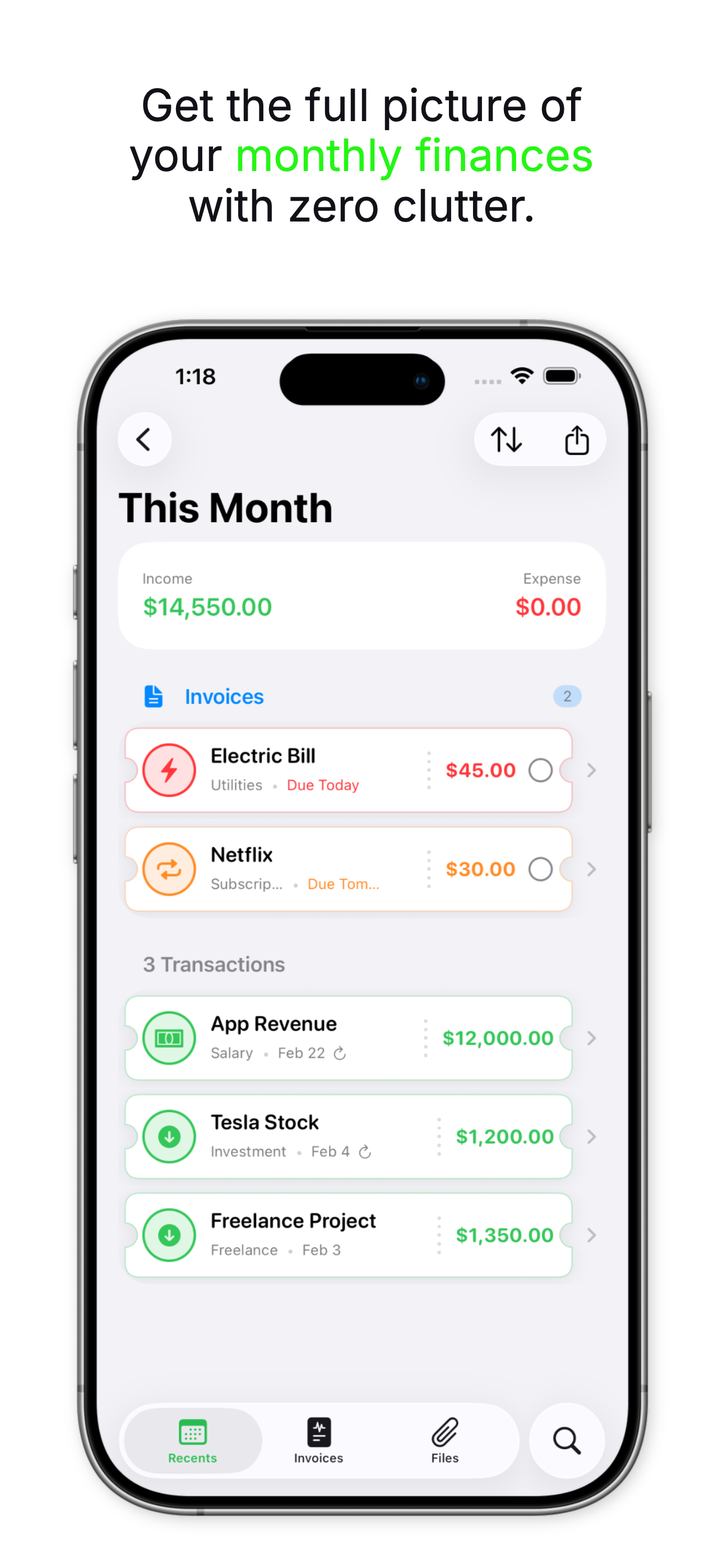 Pocket Receipts - Scan PDFs screenshot 3