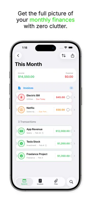 Pocket Receipts - Scan PDFs screenshot 3