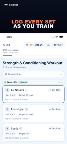 SaveSet: Workout Scanner Screenshot 5 of 5