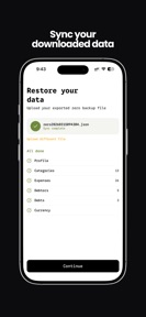 zero: offline expense tracker screenshot