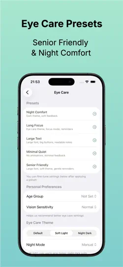 Captura de pantalla de Sudoku EyeCare en iPhone 4