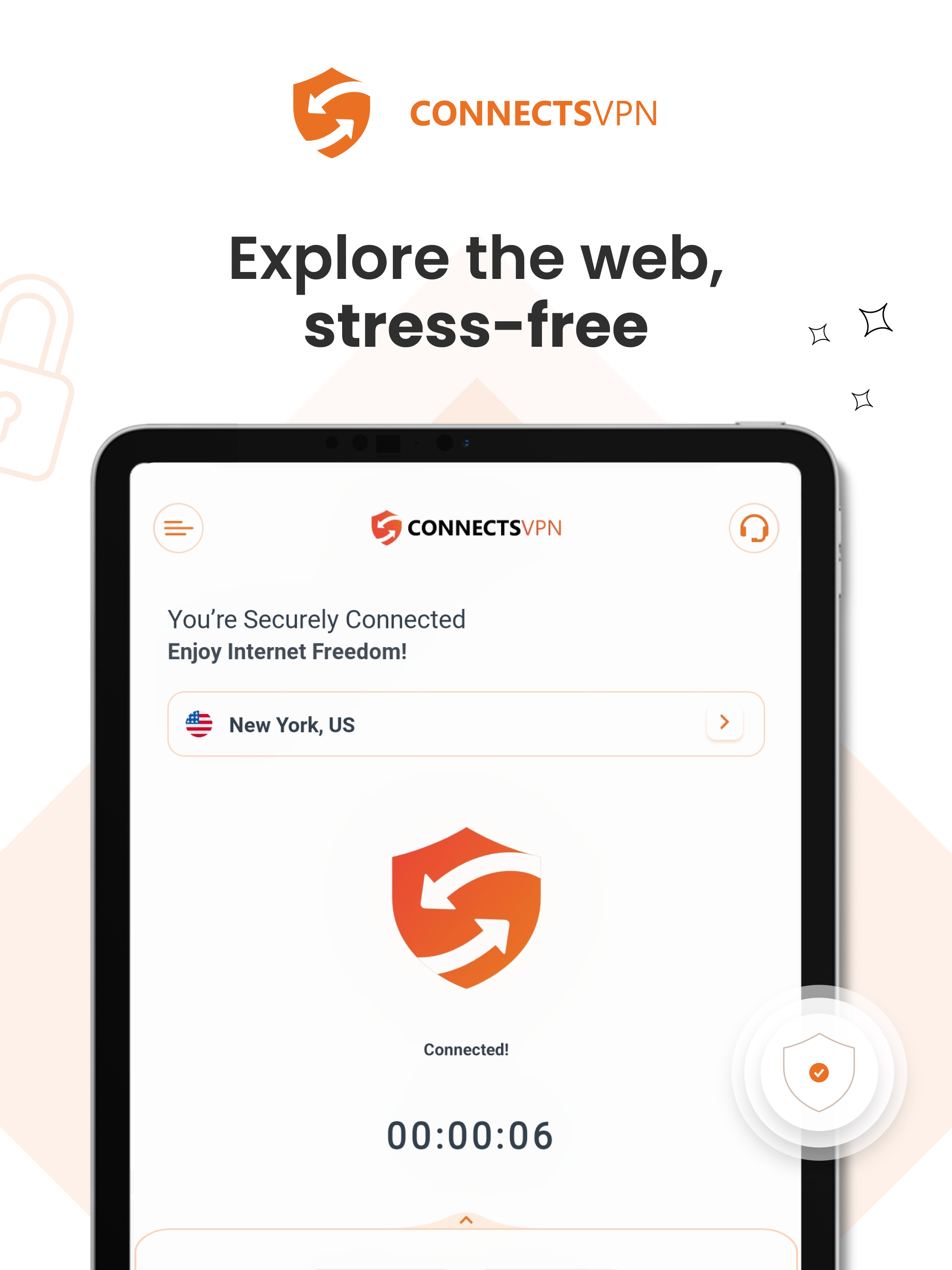 ConnectsVPN – Fast & Private