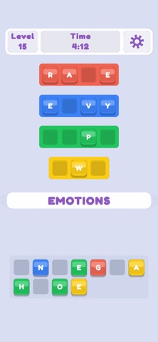 Word Busters - Letter Sort screenshot