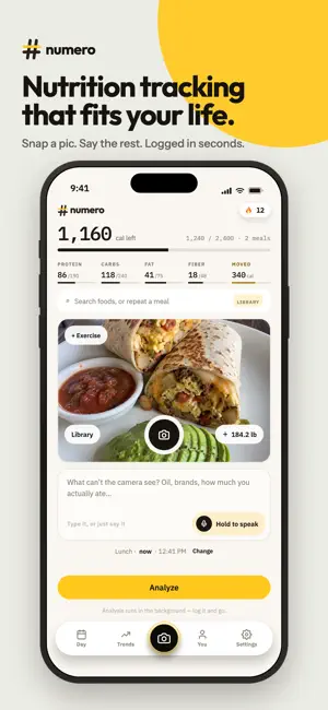 Numero AI Nutrition screenshot 1
