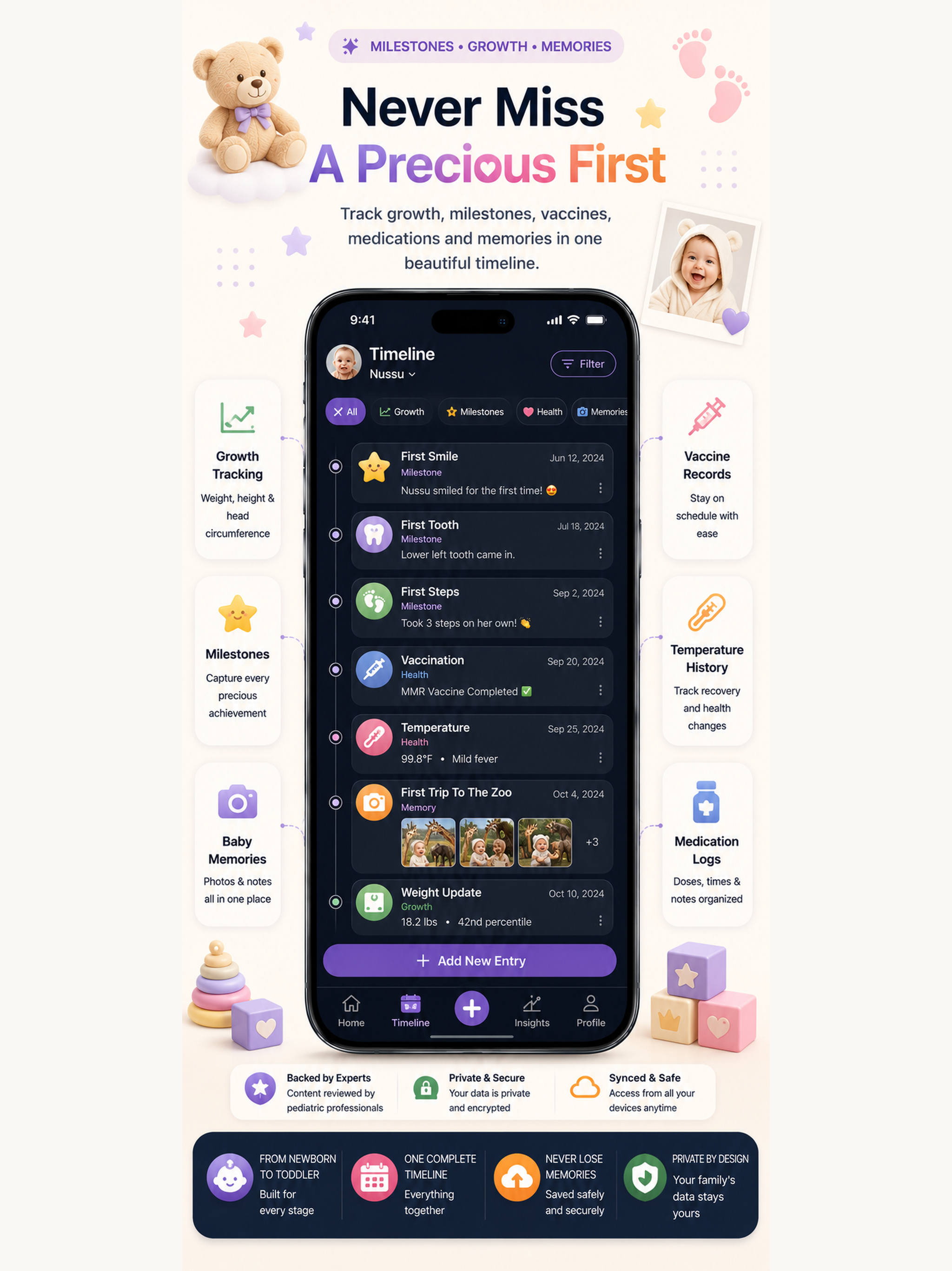 Lull : Baby Sleep Tracker