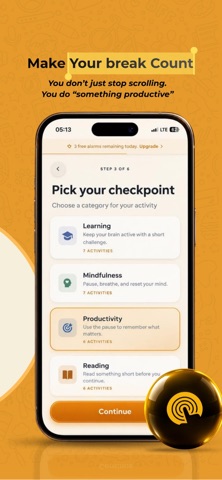 ScrollCheckpoint: Screen Time Screenshot 4 of 5