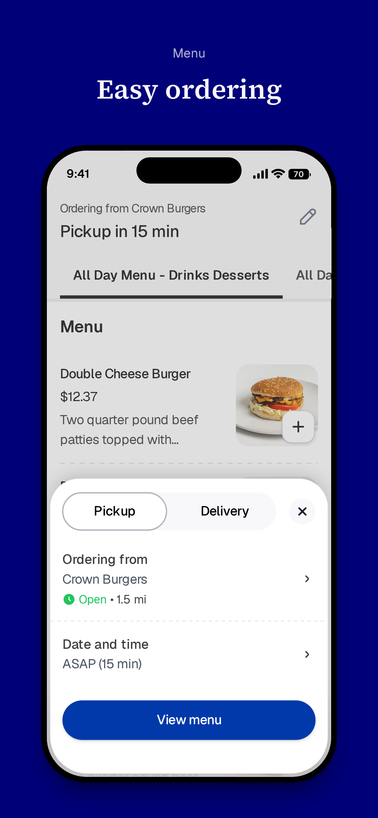 Crown Burgers screenshot 5