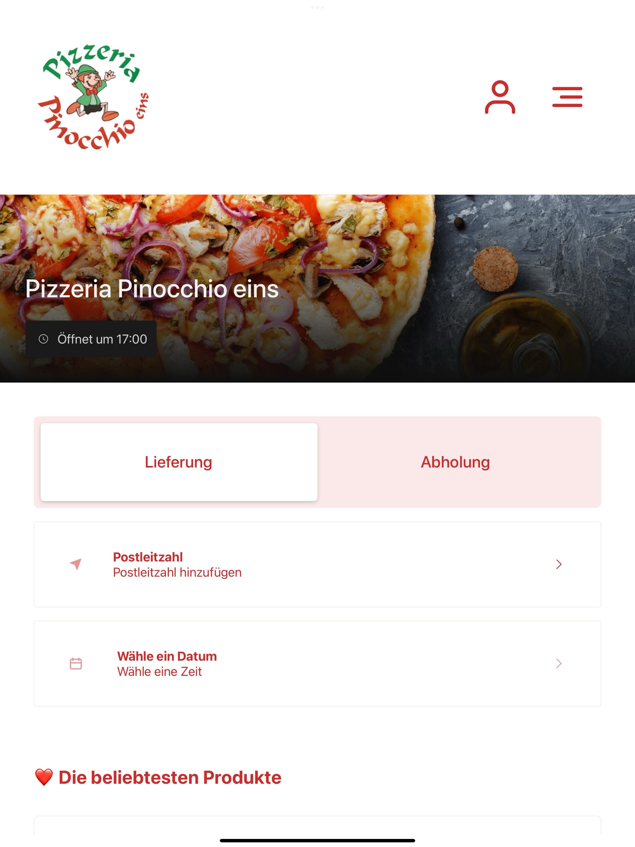 Pizzeria Pinocchio eins