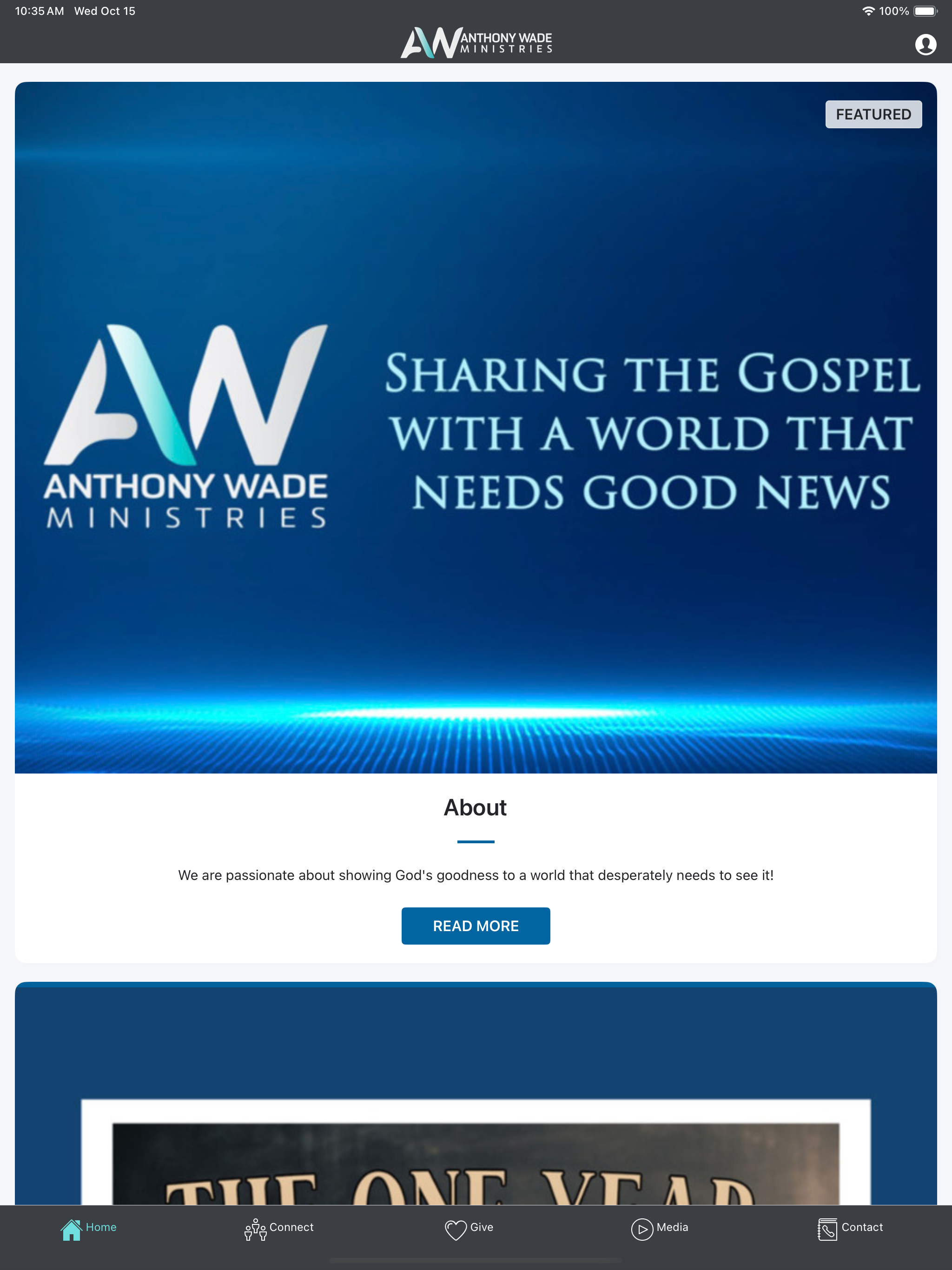 Anthony Wade Ministries screenshot 3