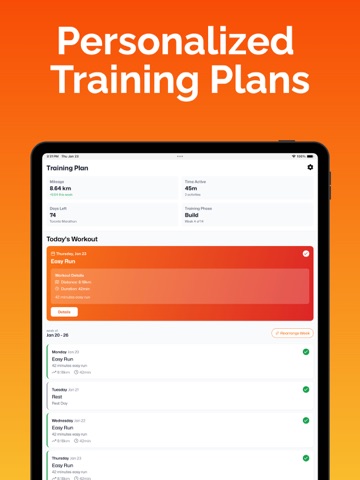 Speed AI: Running Training ipad screenshot 3