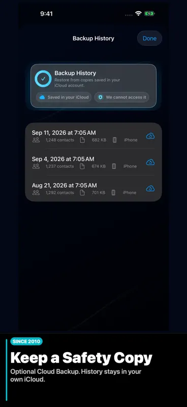 Contacts Duster Pro - Clean screenshot 5 of 7