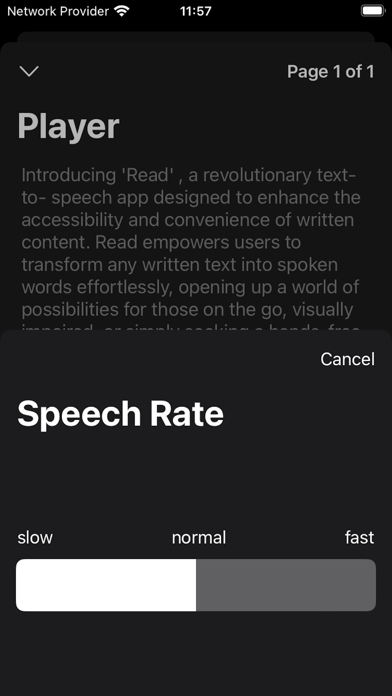 Read - Text To Speech Screenshot