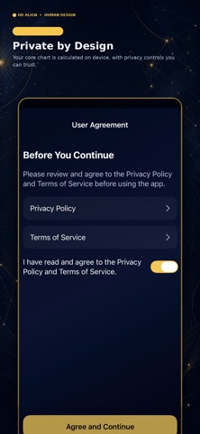 HD Align: Human Design iPhone screenshot