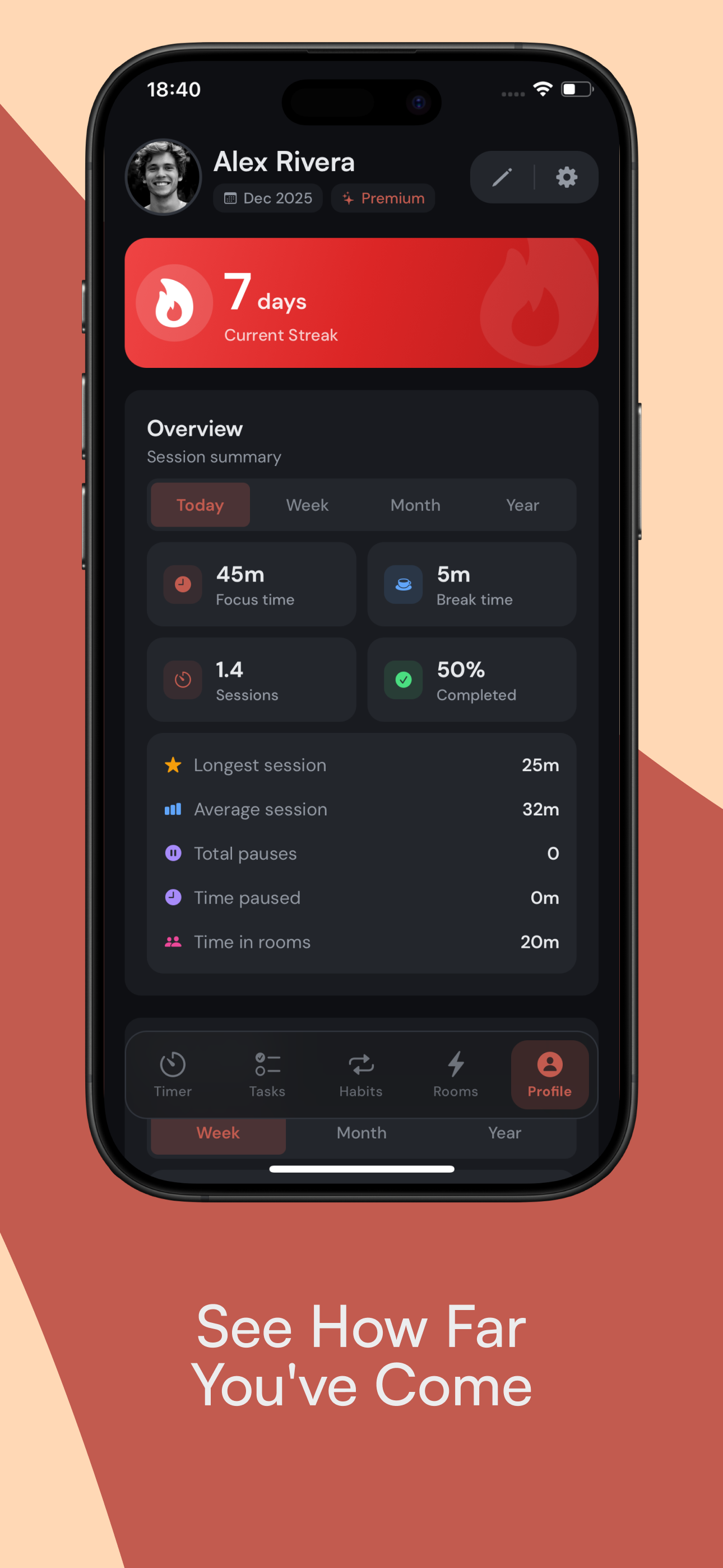 Kaizen: Focus & Study Timer screenshot 9