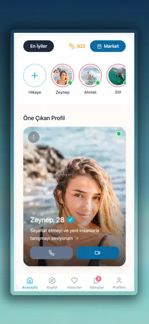 Omiga - Video Chat iPhone screenshot 1