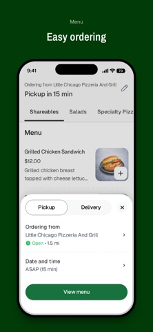 Little Chicago Pizzeria iPhone screenshot