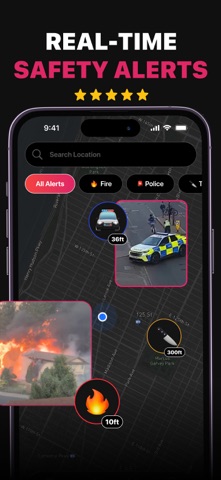 WatchOut: Police Scanner・Radio app screenshot
