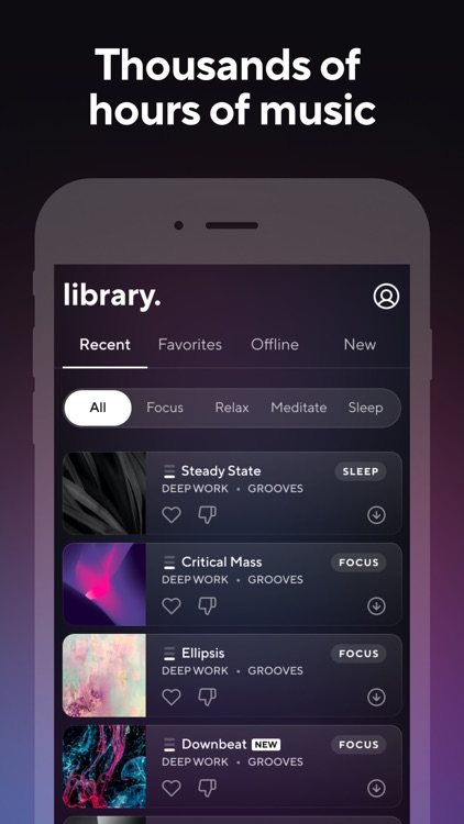Brain.fm: Focus & Sleep Music screenshot-4