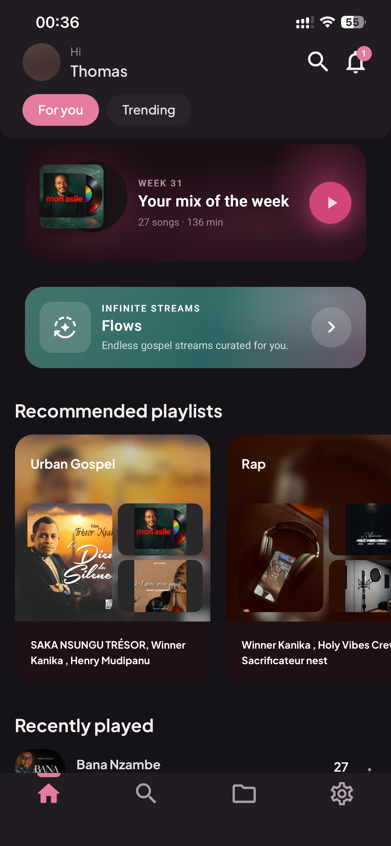 Mboka Gospel screenshot 3