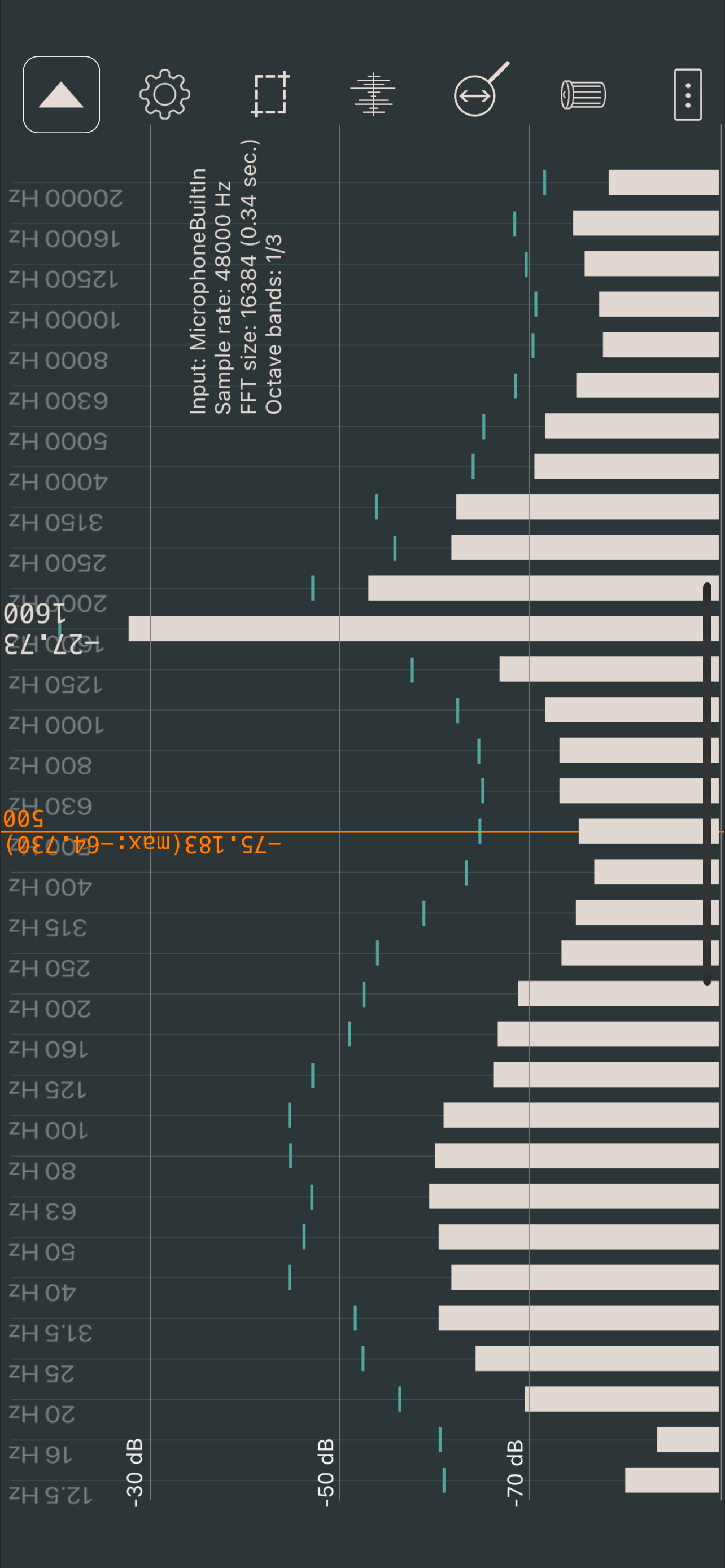Sound Spectrum Analysis screenshot 3