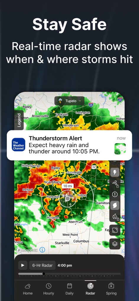 The Weather Channel - Radar - Real-time Radar