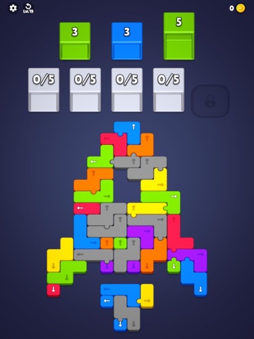 Block Push Sort iPad screenshot